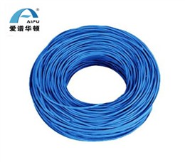 六类4对非屏蔽电缆爱谱华顿六类网线六类跳线纯铜千兆工装网线
