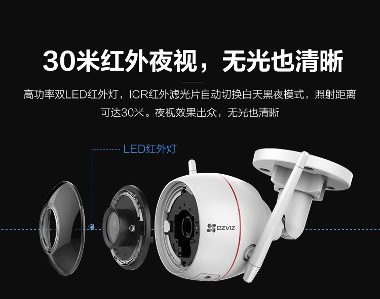无线高清监控摄像头