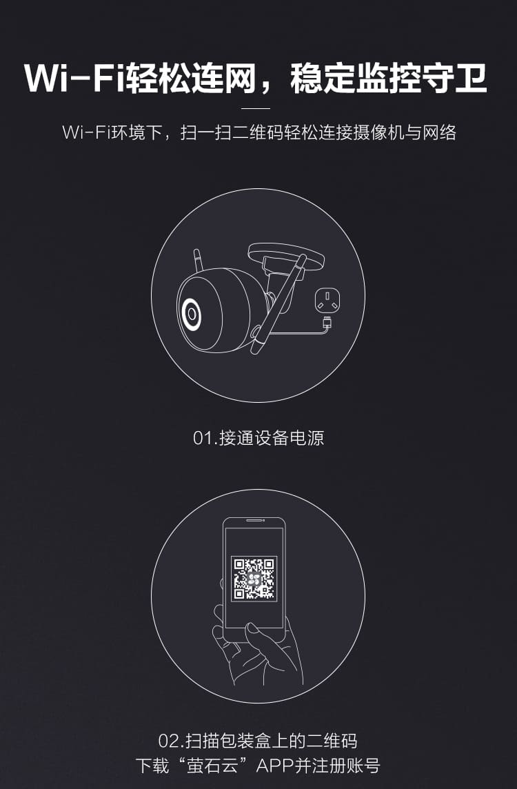 无线高清监控摄像头