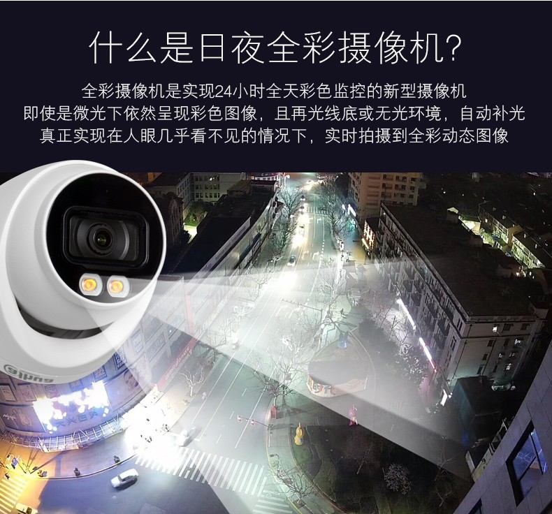 400万半球POE日夜全彩摄像机