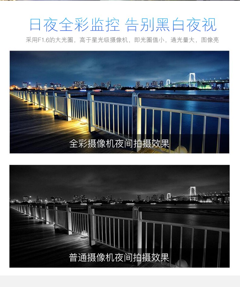 400万半球POE日夜全彩摄像机