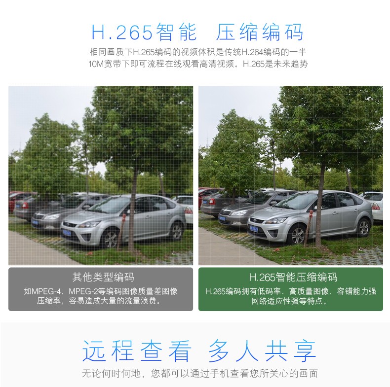 400万半球POE日夜全彩摄像机