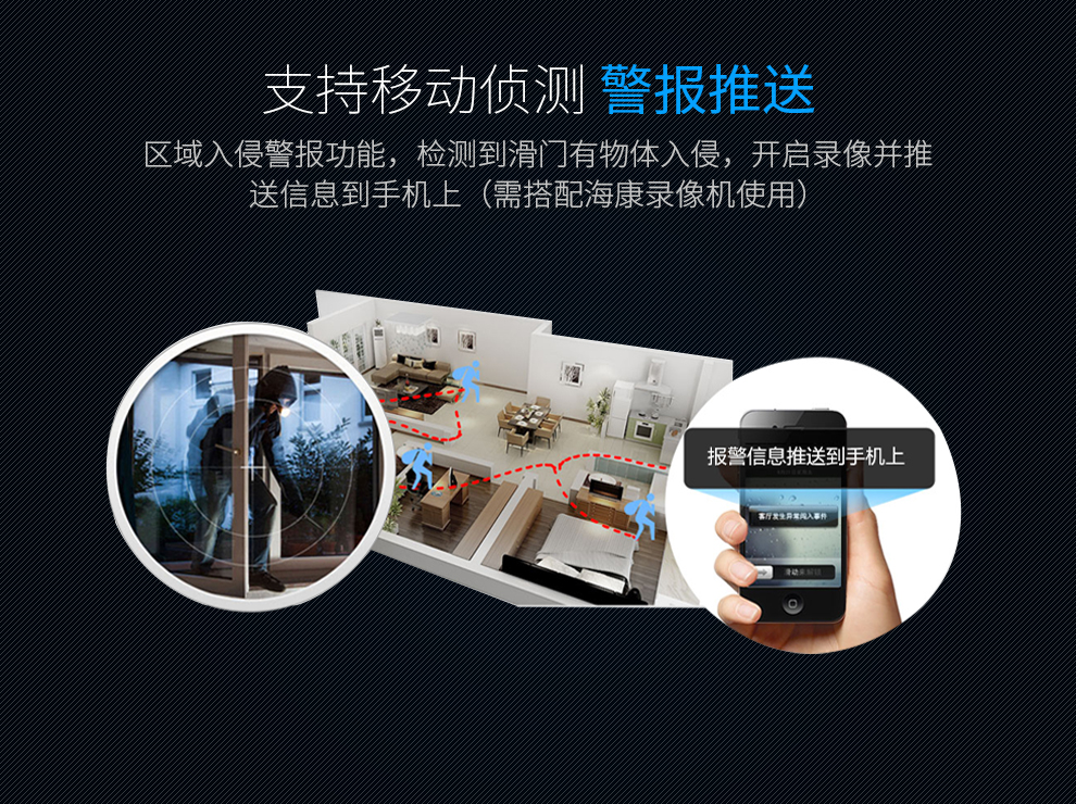 日夜半球网络摄像机