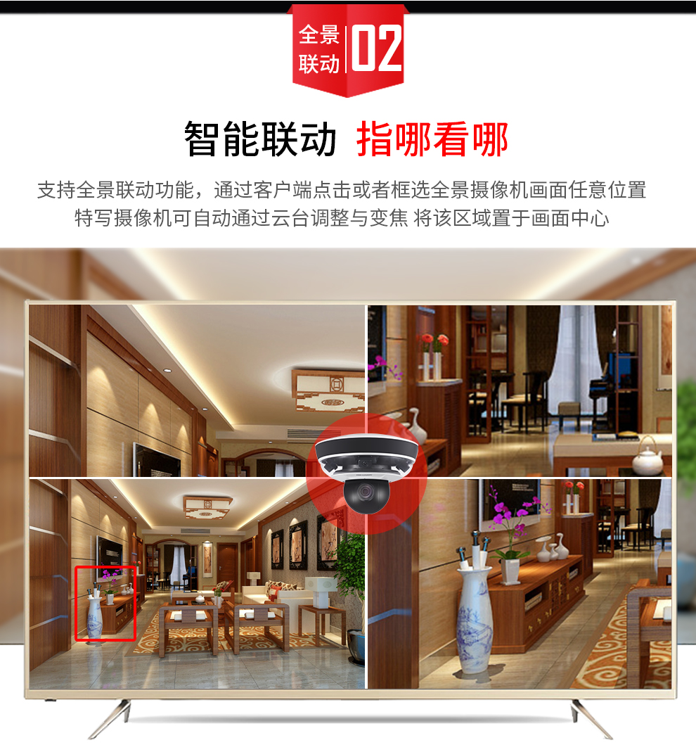 全景特写变焦摄像机